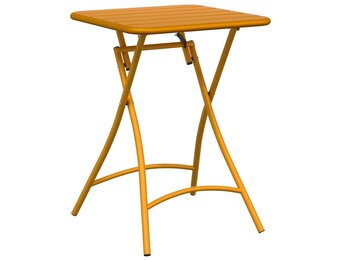 vidaXL Tuintafel Mosterdgeel - 28% Korting!