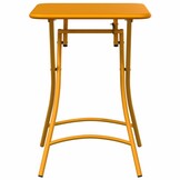 vidaXL Tuintafel Mosterdgeel - 28% Korting!