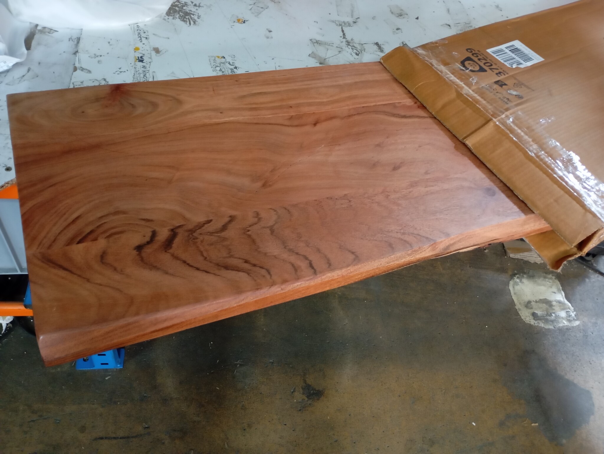 Acaciahout Tafelblad Natuurlijke Rand 90x40 cm - 53% Korting