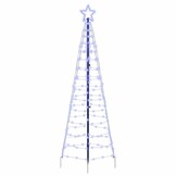 Blauwe LED Kerstboom 250cm - IJzeren Frame | 52% Korting