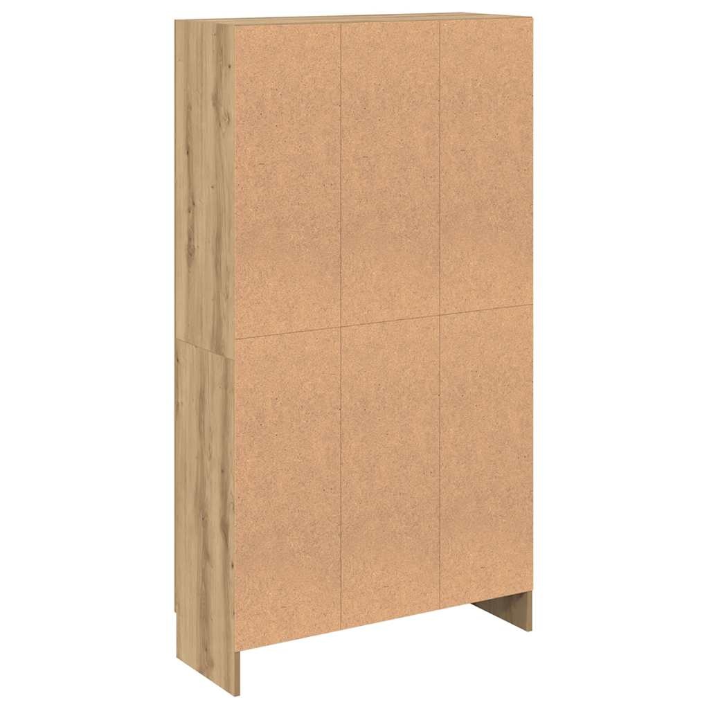 vidaXL Boekenkast Artisanaal Eiken (82,5x30,5x150cm) - 28% Korting