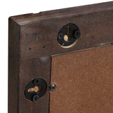 Retortje: Bruine Houten Wandspiegel 50x70 cm - 33% Korting!
