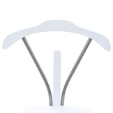 vidaXL Dressboy Wit - 45x35x107 cm | 52% Korting