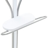 vidaXL Dressboy Wit - 45x35x107 cm | 52% Korting