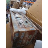 VidaXL Salontafel Gerecycled Hout 70x70x38 cm - 55% Korting