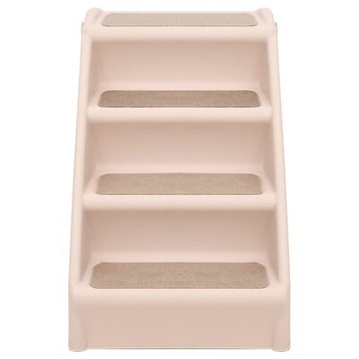 vidaXL Hondentrap Inklapbaar - 62x40x49,5 cm Crème - 27% Korting