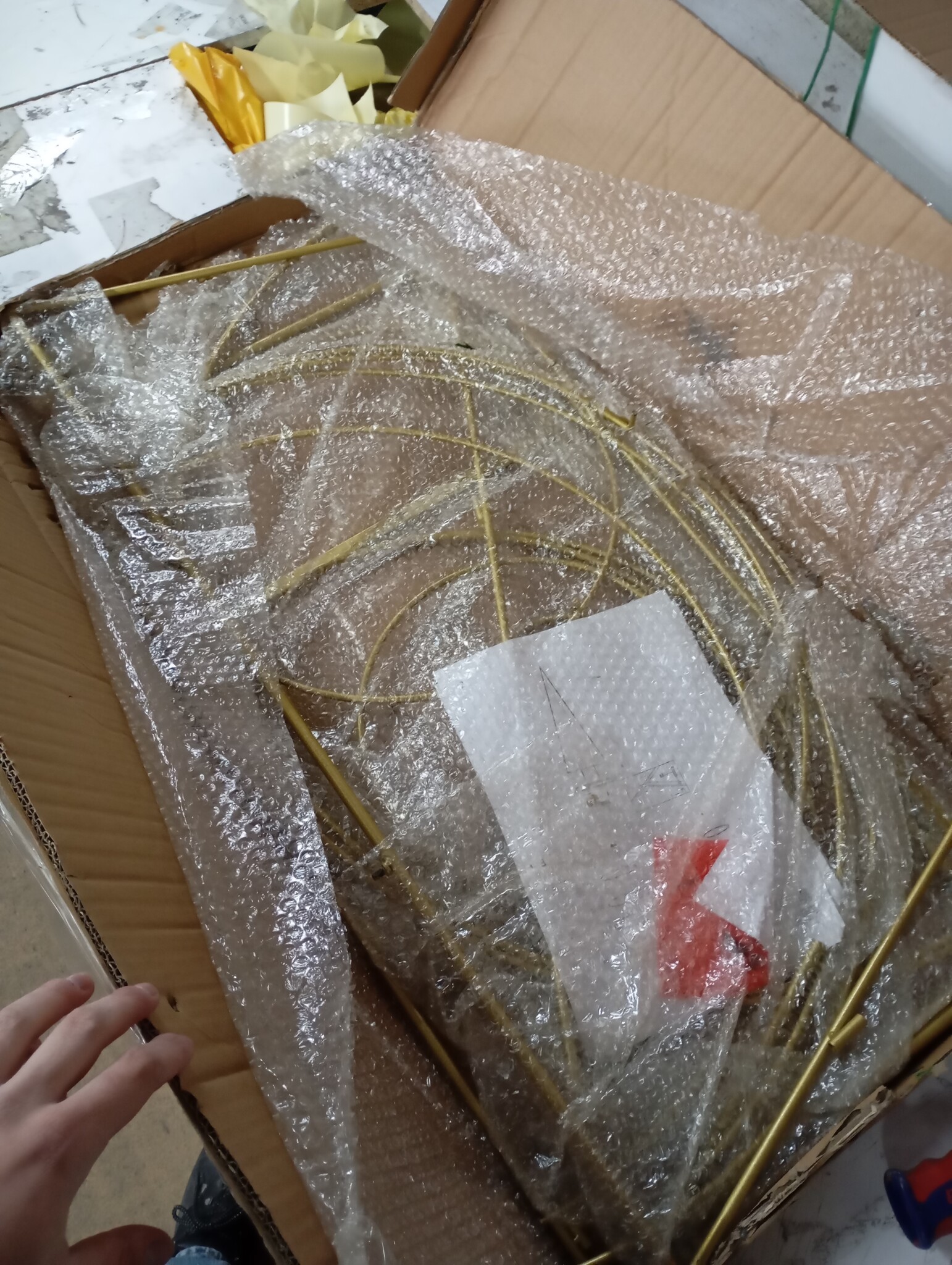 Metalen Kerstboom Goud 210cm - 56% Korting!