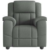 VidaXL Fauteuil Verstelbaar Stof Donkergrijs - 34% Korting!