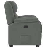 VidaXL Fauteuil Verstelbaar Stof Donkergrijs - 34% Korting!