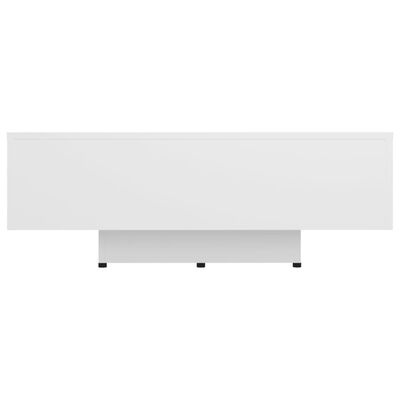 vidaXL Salontafel Wit Bewerkt Hout (85x55x31 cm) - 32% Korting!