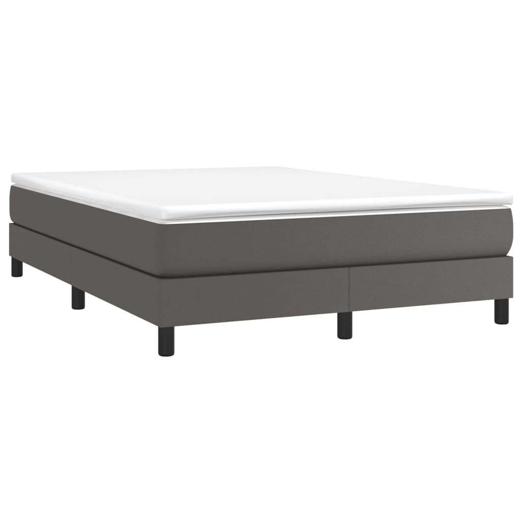 Grijs Kunstleren Bedframe 140x200 cm met 34% Korting