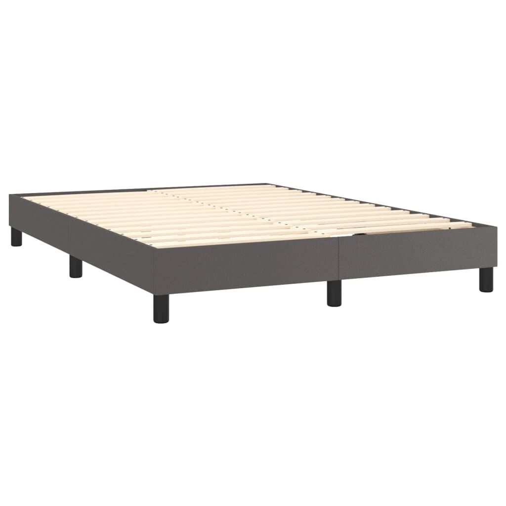 Grijs Kunstleren Bedframe 140x200 cm met 34% Korting