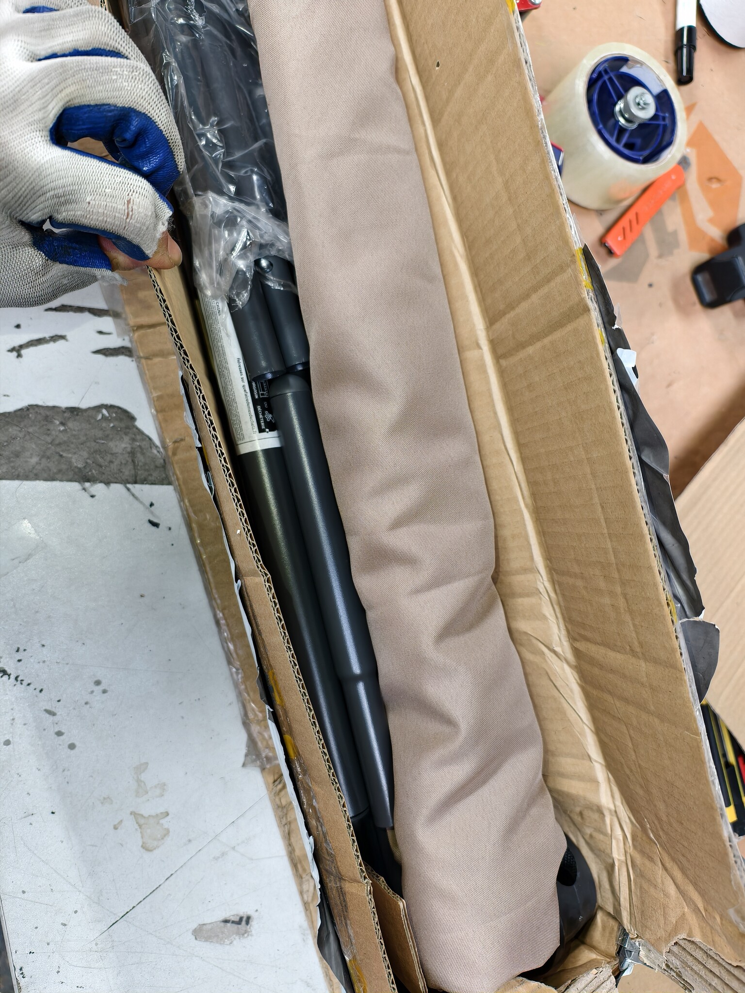 VidaXL Parasol Taupe - 52% Korting!