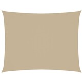 vidaXL Zonnescherm Rechthoekig 2x3,5m Beige - 38% Korting