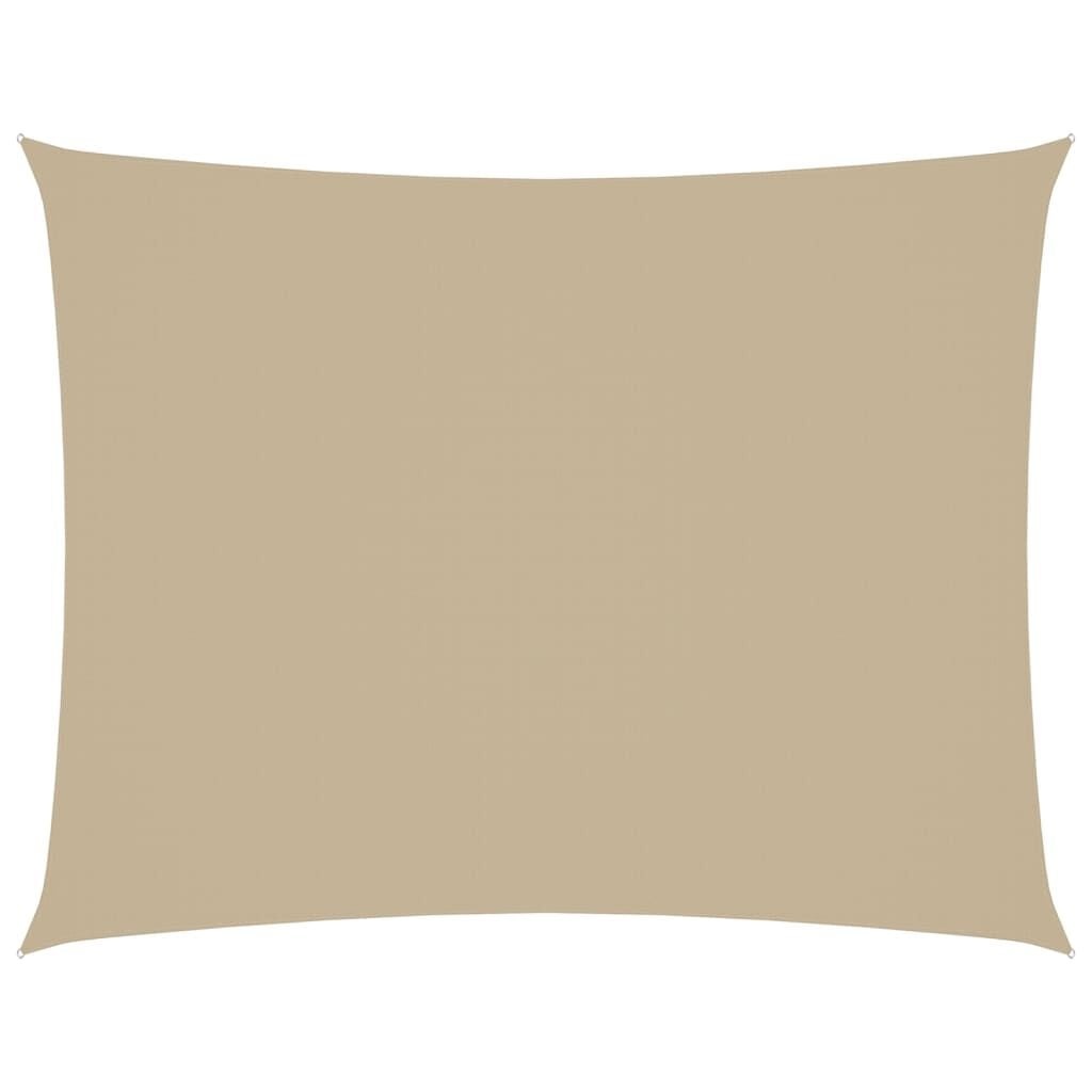 vidaXL Zonnescherm Rechthoekig 2x3,5m Beige - 38% Korting