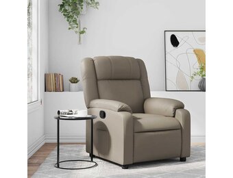 vidaXL Fauteuil Kunstleer Cappuccino - 34% Korting!