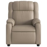 vidaXL Fauteuil Kunstleer Cappuccino - 34% Korting!