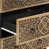 VidaXL Bijzetkast Massief Mangohout - 34% Korting!