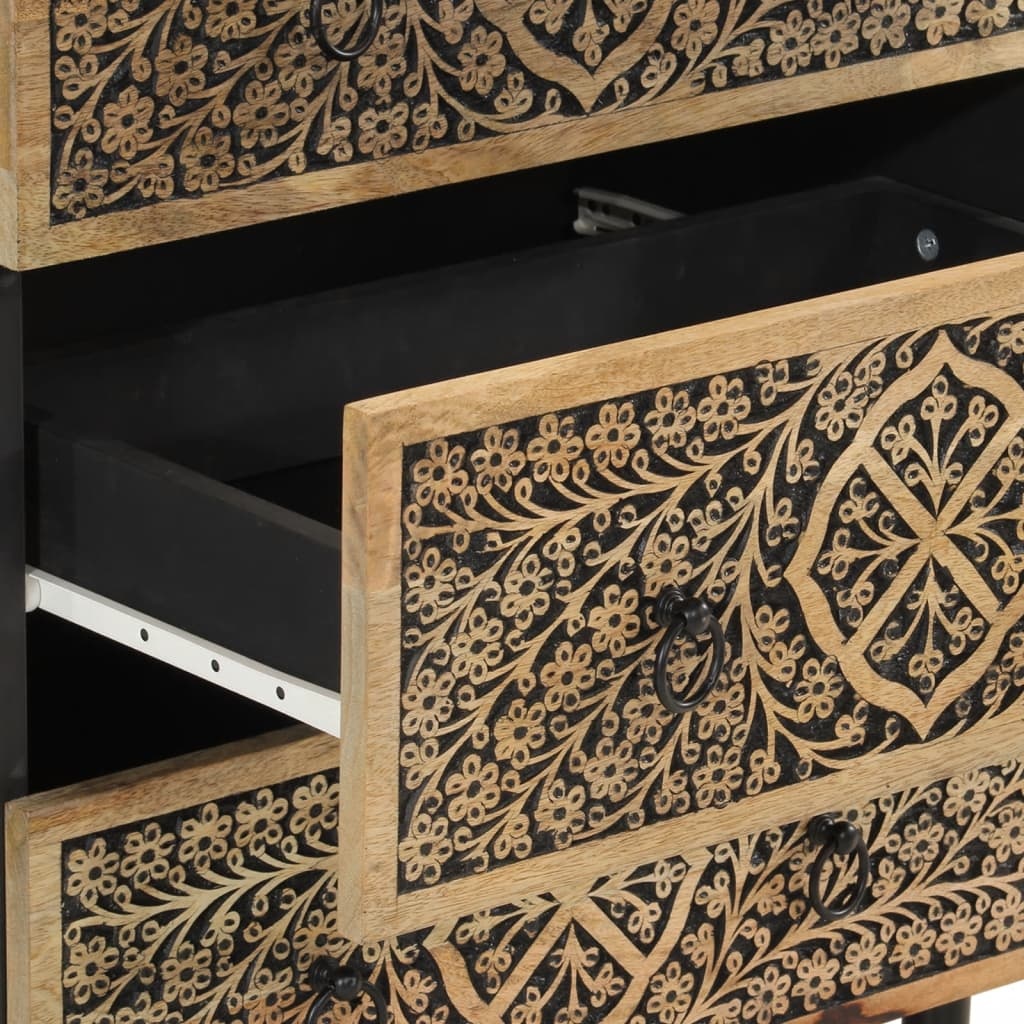 VidaXL Bijzetkast Massief Mangohout - 34% Korting!