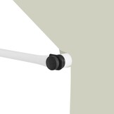 vidaXL Luifel Handmatig Uittrekbaar 100cm Crème - 33% Korting!