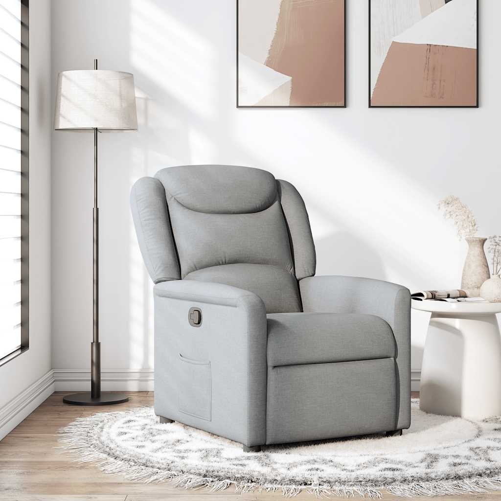vidaXL Fauteuil Lichtgrijs - 34% Korting