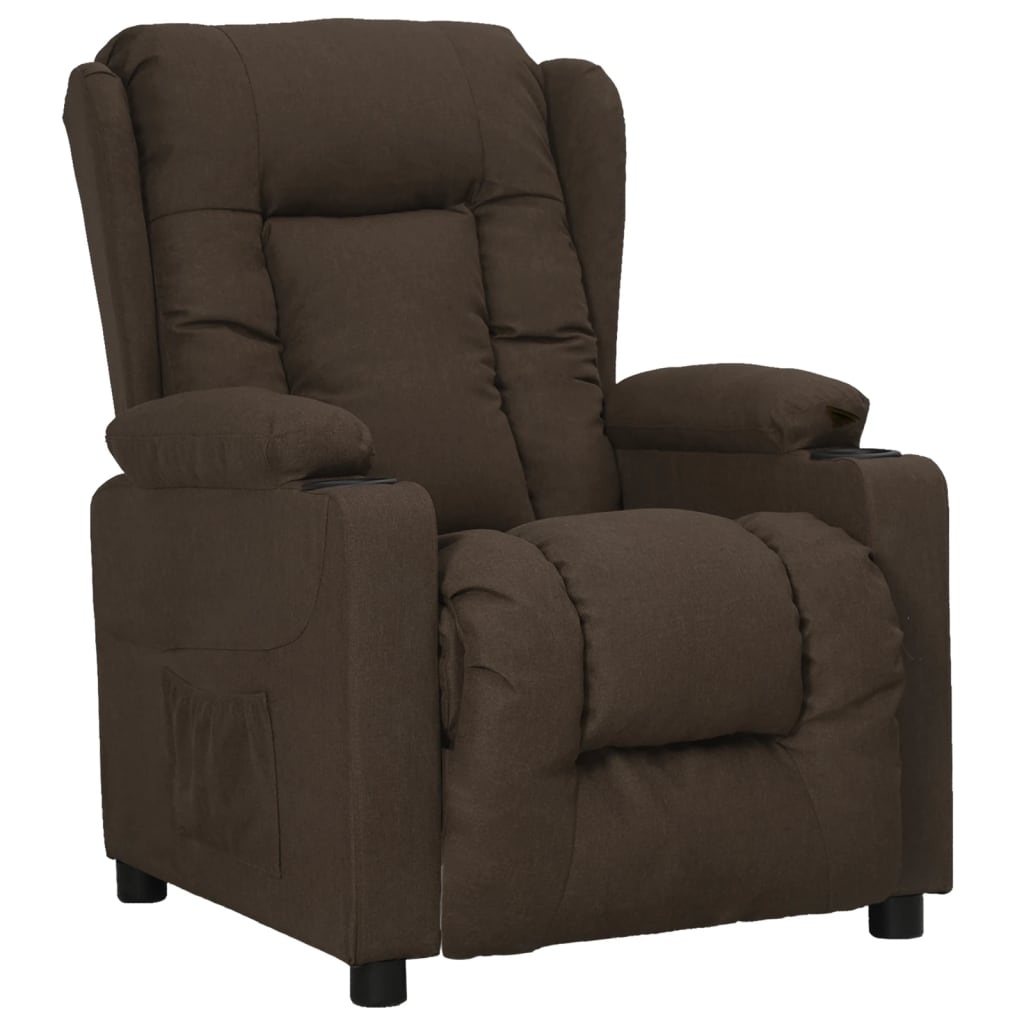 VidaXL Fauteuil Donkerbruin - 54% Korting