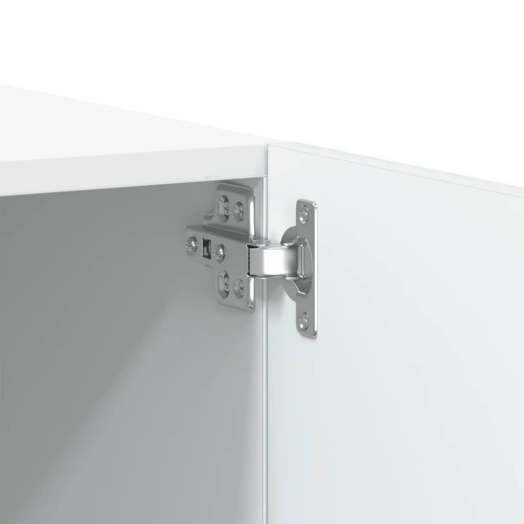 vidaXL Wit TV-meubel 100x35x40 cm Bewerkt Hout - 39% Korting!