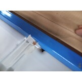 vidaXL Verborgen hoge stortbak 11 L 41x41x(110-125)cm