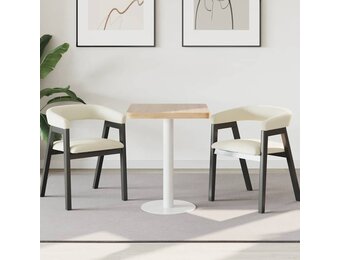 vidaXL Bistrotafel 60x60 cm MDF lichtbruin