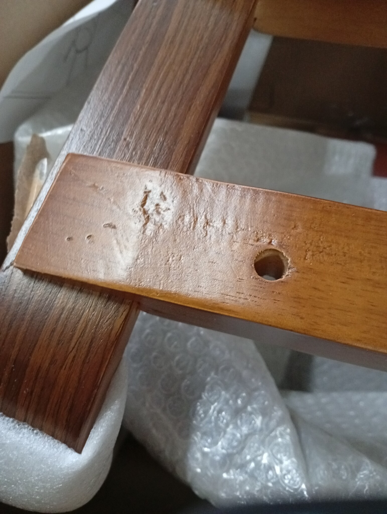 Eetkamerstoel Gebogen Hout & Kunstleer Bruin - 63% Korting