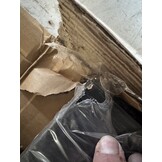 vidaXL Opslagdoos met opslag Zwart eiken 84 x 42 x 46 cm Bewerkt hout