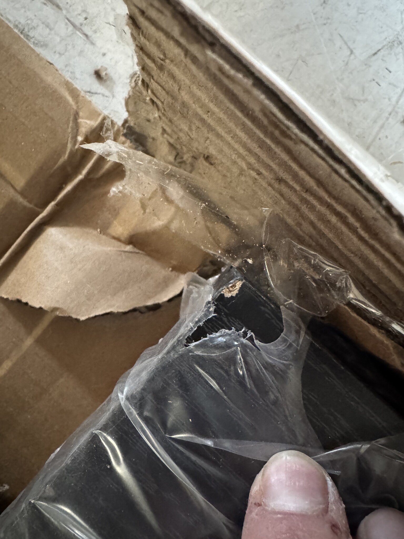 vidaXL Opslagdoos met opslag Zwart eiken 84 x 42 x 46 cm Bewerkt hout