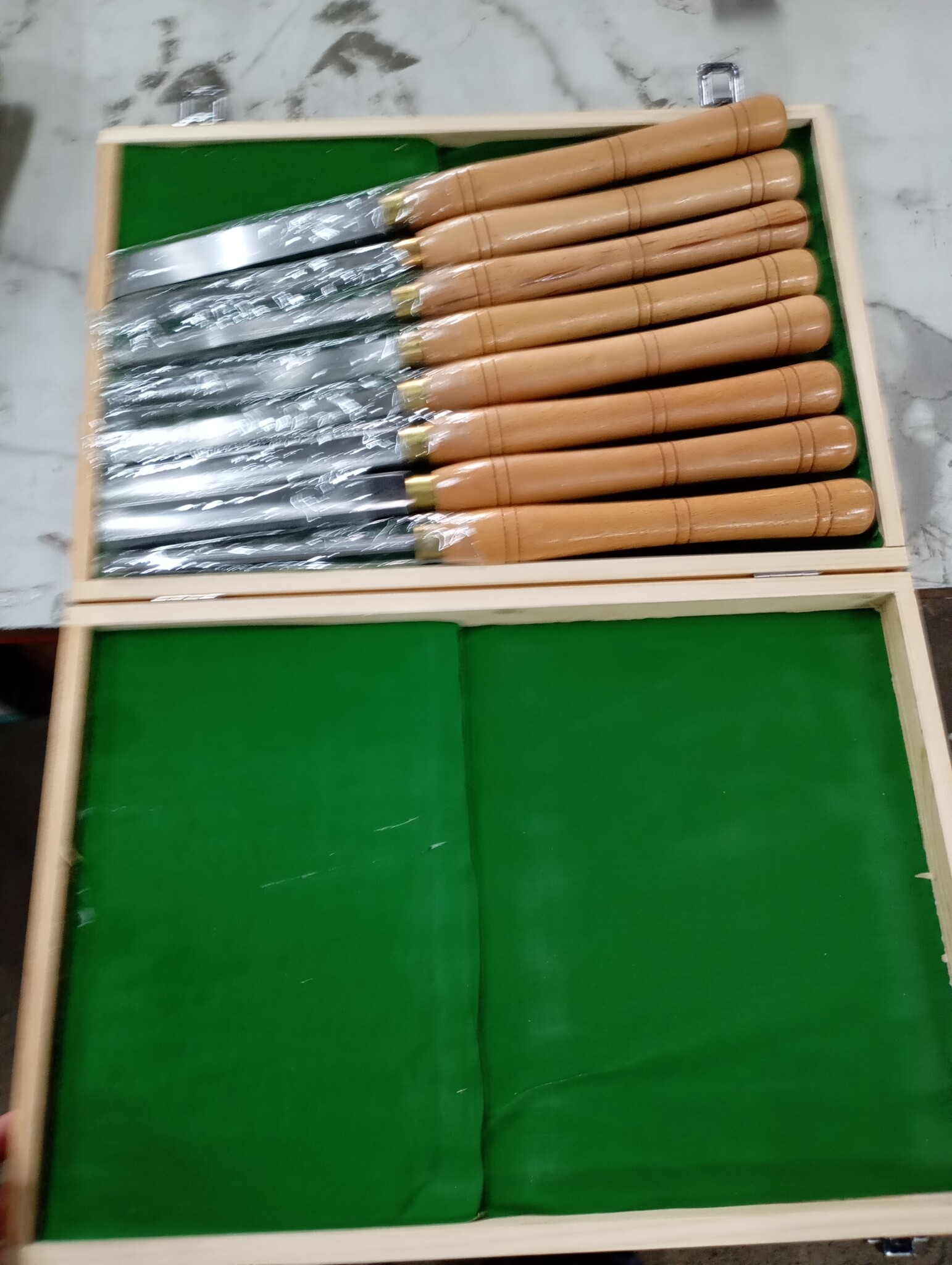 vidaXL 8-delige draaigereedschapsset HSS