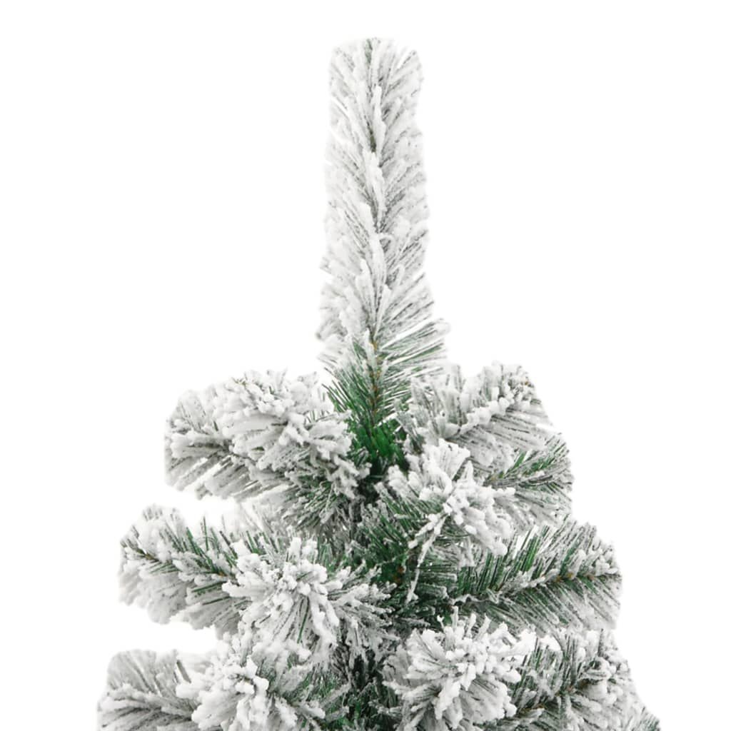 Levensgrote Kerstboom met Sneeuw 210cm - 39% Korting!