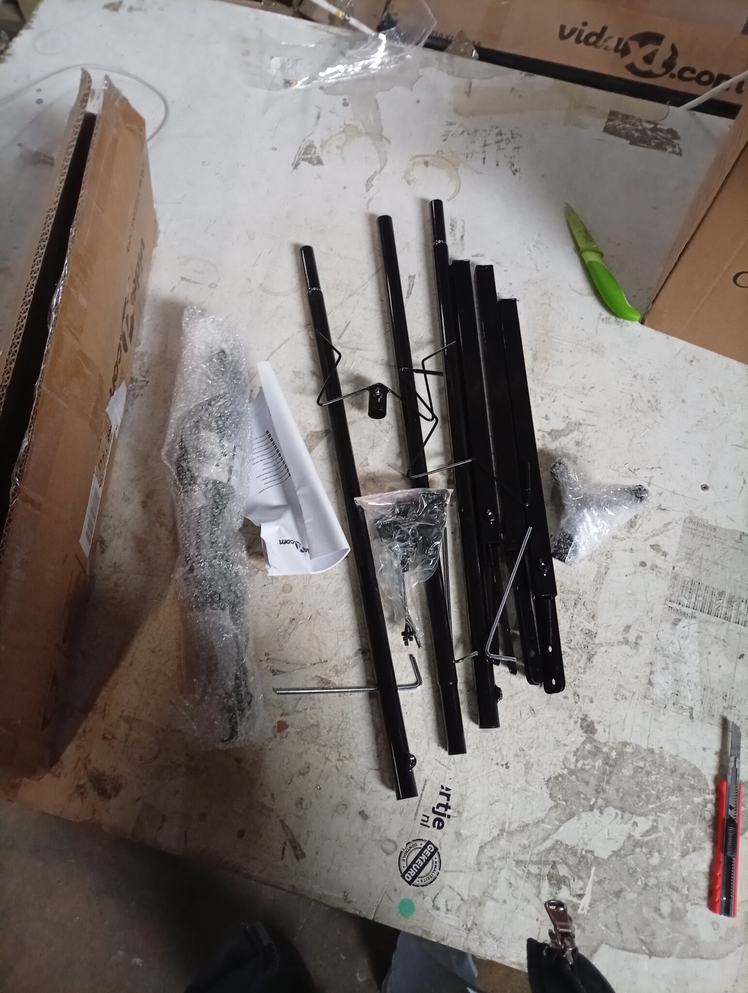 vidaXL LED-kerstboom 182cm Kleurrijk - 52% Korting