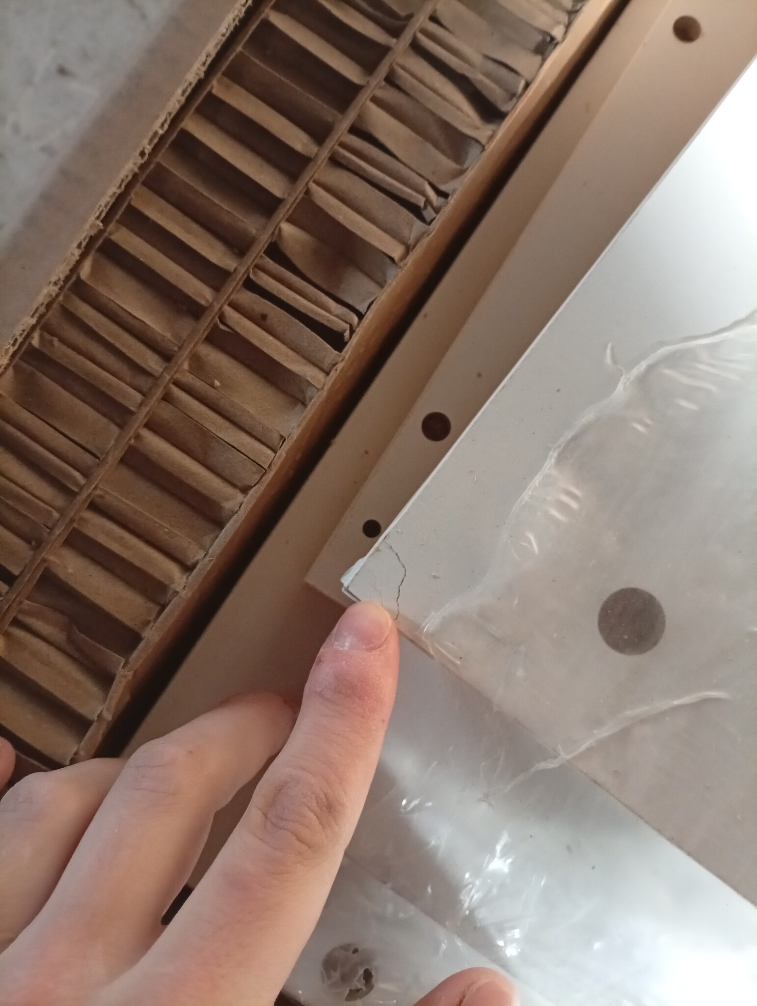 vidaXL Receptiebalie 100x50x103,5 cm wit - 58% korting!