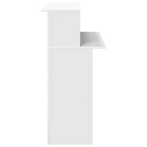 vidaXL Receptiebalie 100x50x103,5 cm wit - 58% korting!