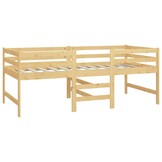 vidaXL Grenenhouten Bedframe (90x200cm) - 58% Korting!