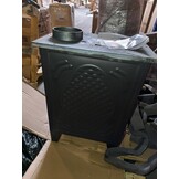 Houtfornuis Zwart 5,5 kW - 59% Korting! Verwarmt 50m²