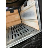 Houtfornuis Zwart 5,5 kW - 59% Korting! Verwarmt 50m²