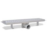 VidaXL Doucheafvoer Bubbel 530x140mm RVS | 31% Korting