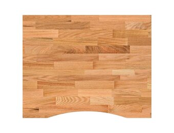 VidaXL Eikenhouten Bureaublad 100x80cm - 54% Korting!