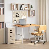 VidaXL Eikenhouten Bureaublad 100x80cm - 54% Korting!