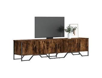 vidaXL TV-meubel Gerookt Eiken 180cm - 34% Korting!