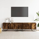 vidaXL TV-meubel Gerookt Eiken 180cm - 34% Korting!
