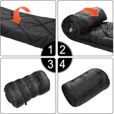 Dubbele Slaapzak Winter 0°C - Katoen Flanel & Waterdicht (-10°C) - 29% Korting