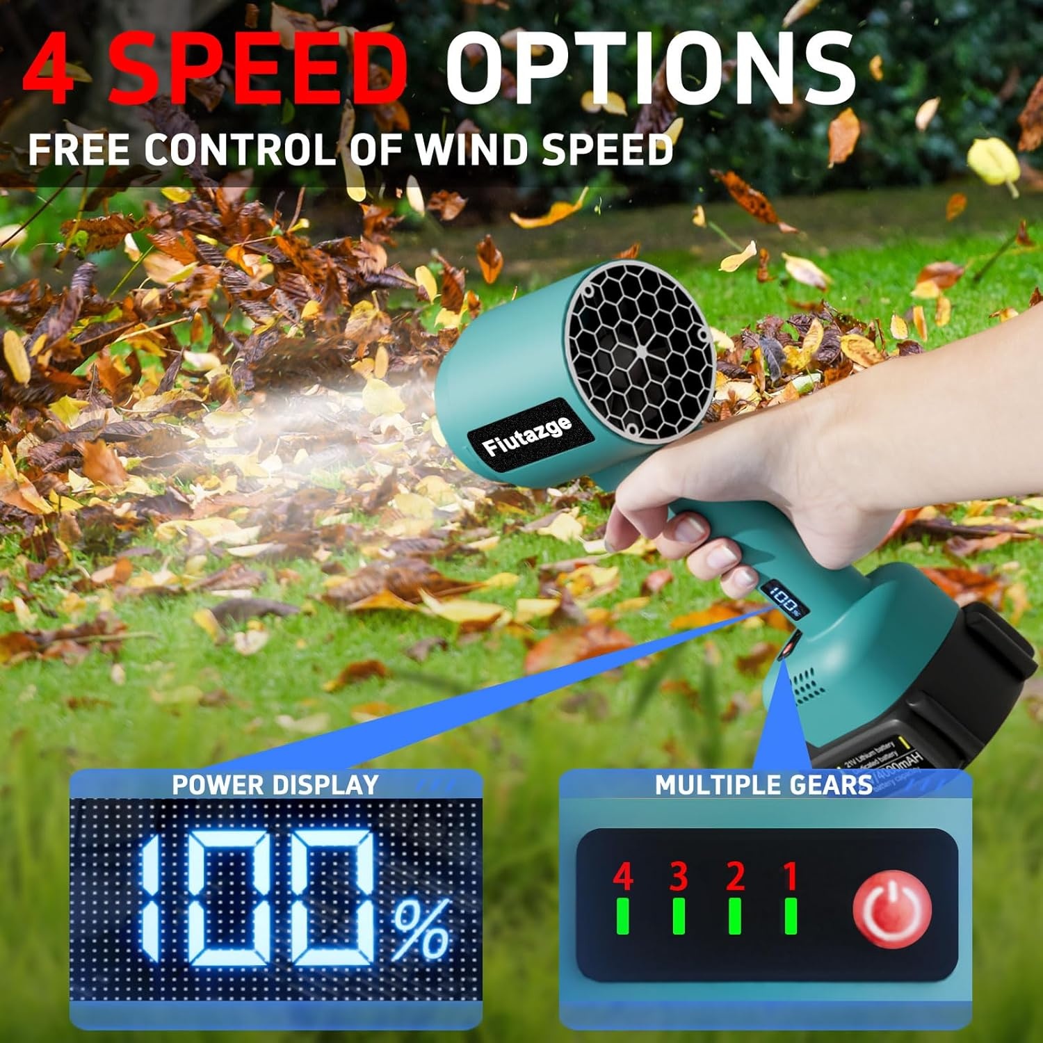 Accublazer 1050W Turbo Jet - 42% Korting (excl. accu)