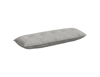 vidaXL Rugkussen Lichtgrijs - 30% Korting