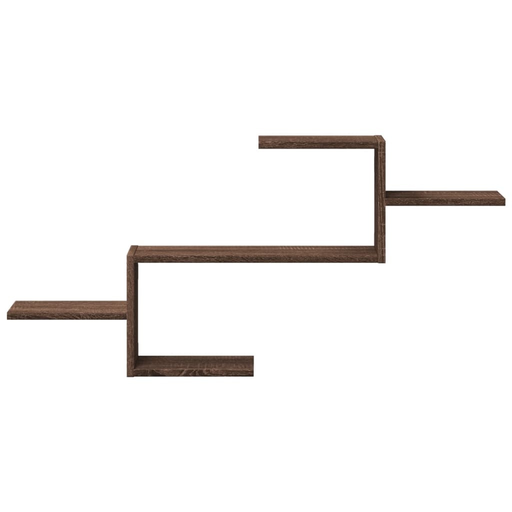 vidaXL Wandschap Bruin Eiken - 28% Korting