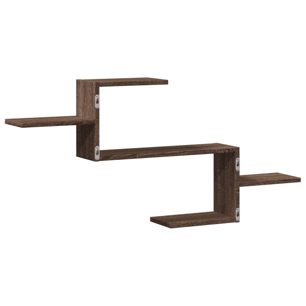 vidaXL Wandschap Bruin Eiken - 28% Korting